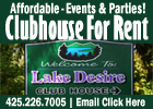 Lake Desire Clubhouse For Rent